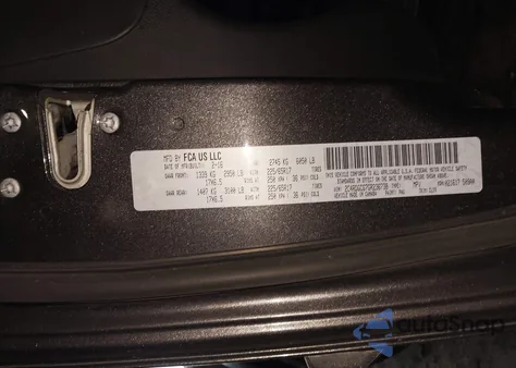 2016 Dodge Grand Caravan Sxt z USA, uszkodzony, nr VIN 2C4RDGCG7GR236738